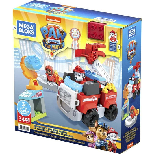 PAT PATROUILLE Jeux de construction Mega blocks camion de pompier Marcus